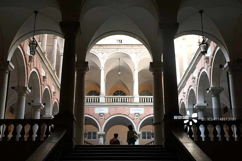 图尔西宫，现为热那亚市政厅图片素材