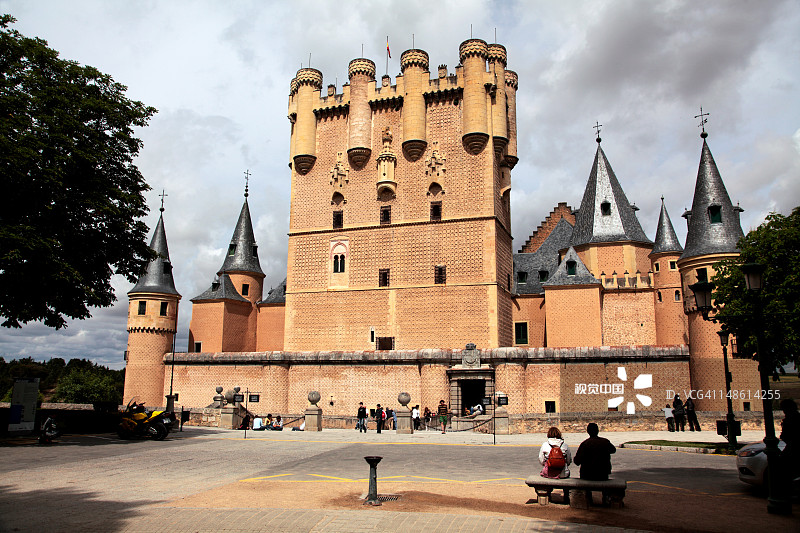 塞哥维亚城堡图片素材