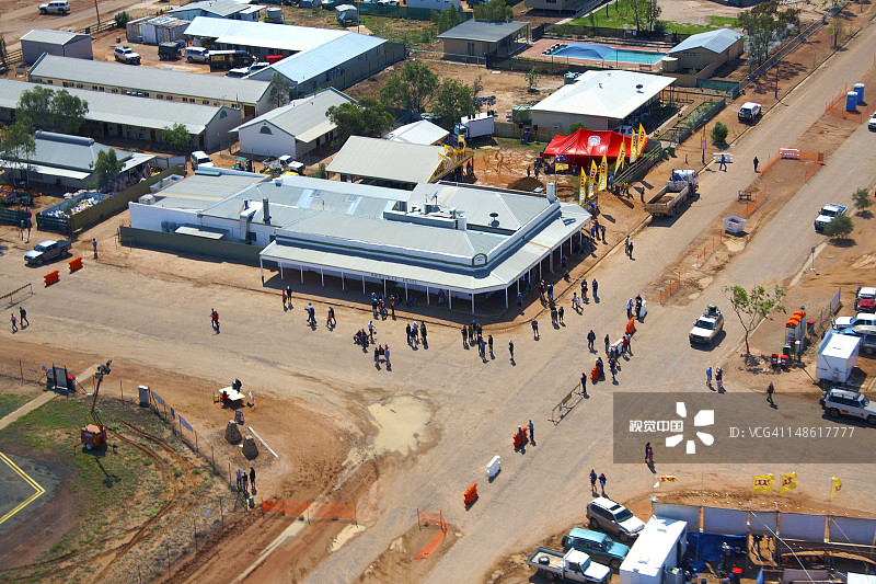 伯兹维尔酒店航拍图片素材