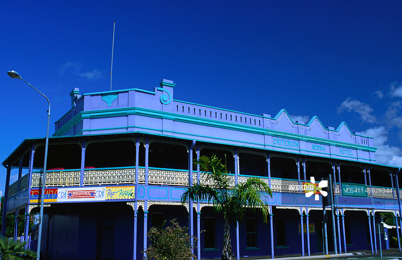 汤斯维尔标准酒店，镇上最古老的酒吧图片素材