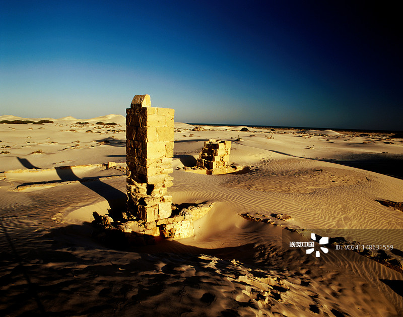 尤克拉电报站遗址图片素材