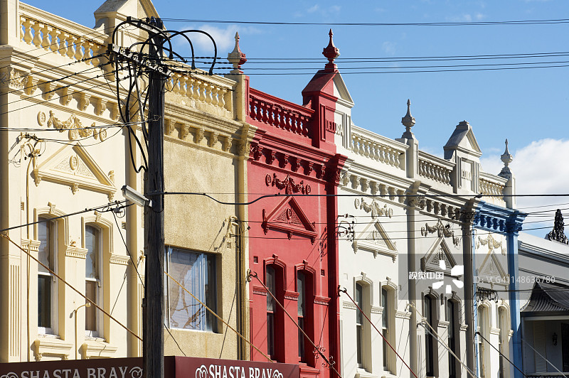 布朗特路，查令十字街的商店正面图片素材