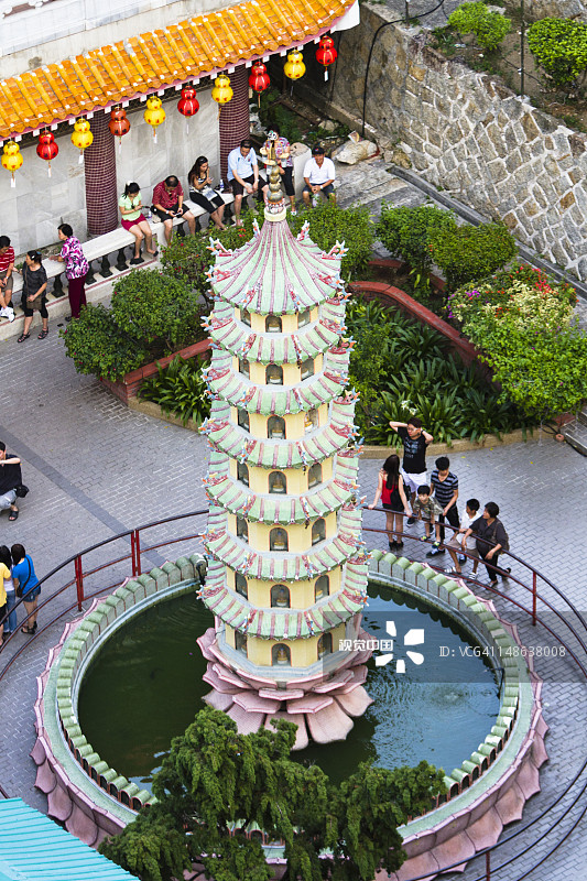 极乐寺的照明图片素材