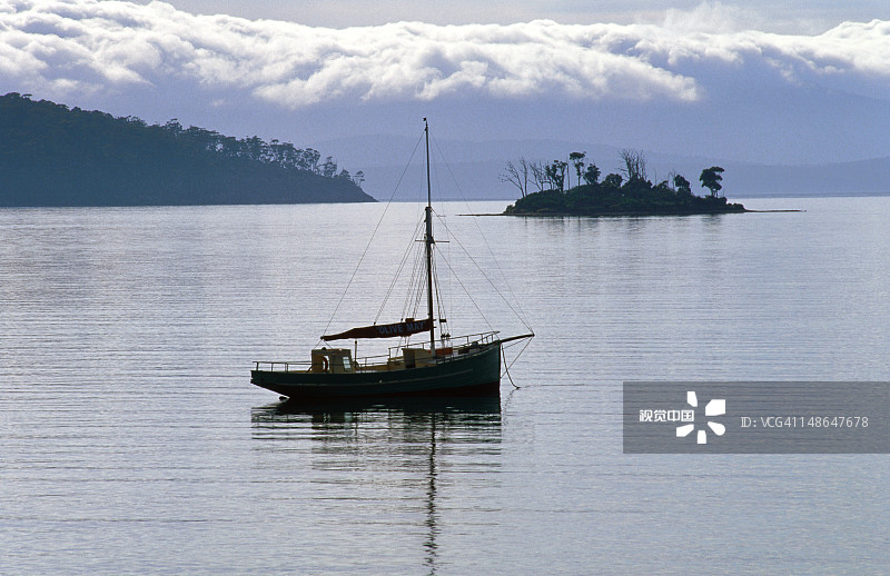 多佛港埃斯佩兰斯港的游艇图片素材