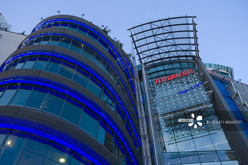 Zeil购物中心的Zeilgalerie图片素材