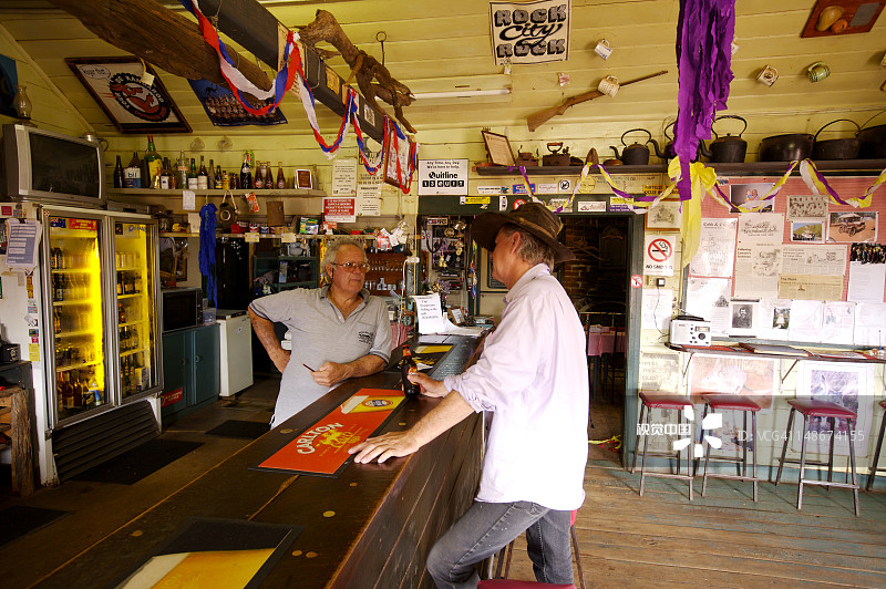 位于新南威尔士州昆士兰州边界的皇家邮政酒店图片素材