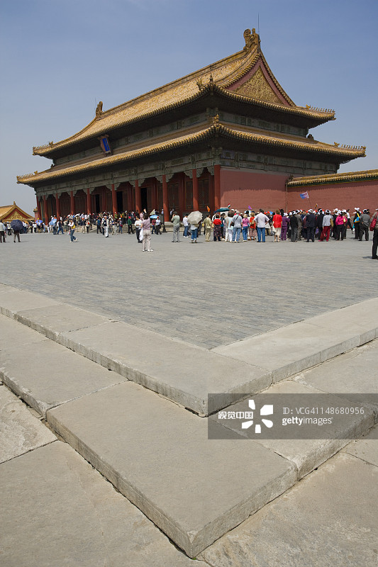 北京故宫保和殿图片素材
