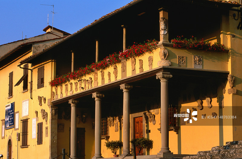 菲耶索莱市政厅外景图片素材