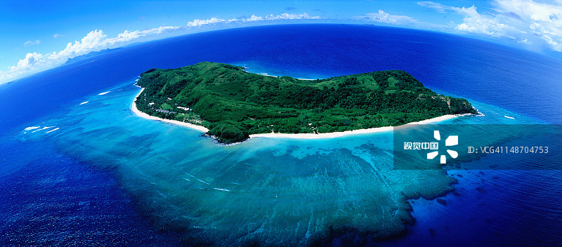 托阔里奇岛航拍图片素材