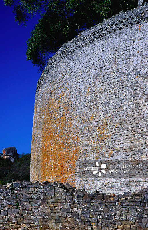 大津巴布韦国家纪念碑的大围墙图片素材
