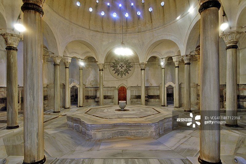 恰阿洛格鲁土耳其浴图片素材