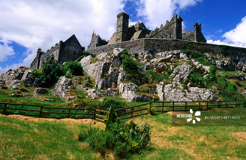 卡舍尔岩石上的大教堂图片素材