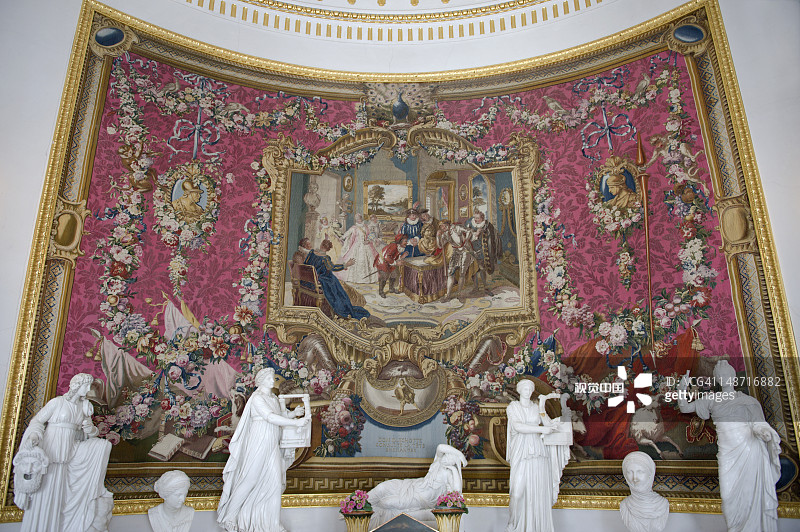 巴甫洛夫斯克宫挂毯室图片素材