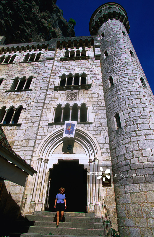 宗教古镇图片素材