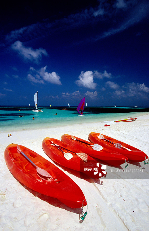 卡尼岛俱乐部度假村的背景海景图片素材