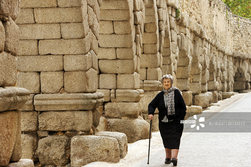 罗马输水道，阿索格霍广场图片素材