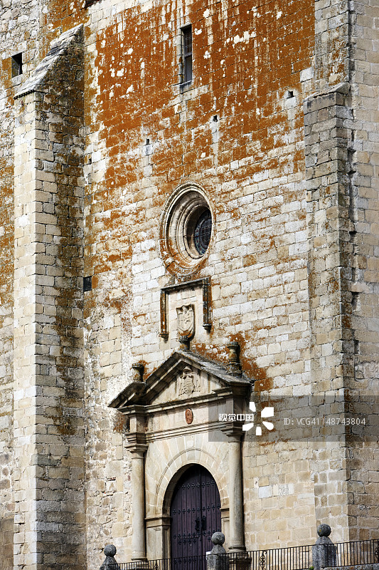 马约尔广场的建筑细节图片素材