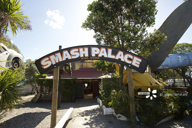 Smach Palace酒吧入口图片素材