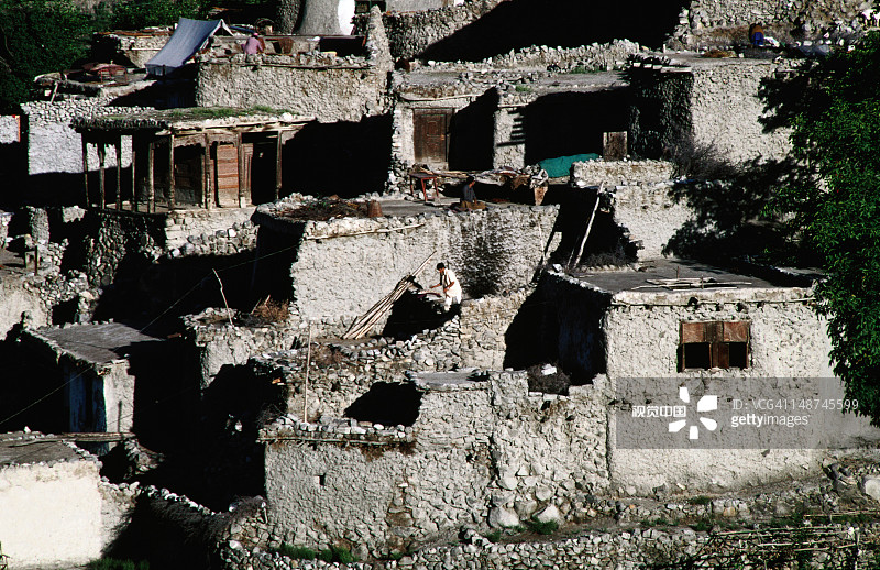 洪扎传统住宅 - 阿尔tit, 洪扎谷图片素材