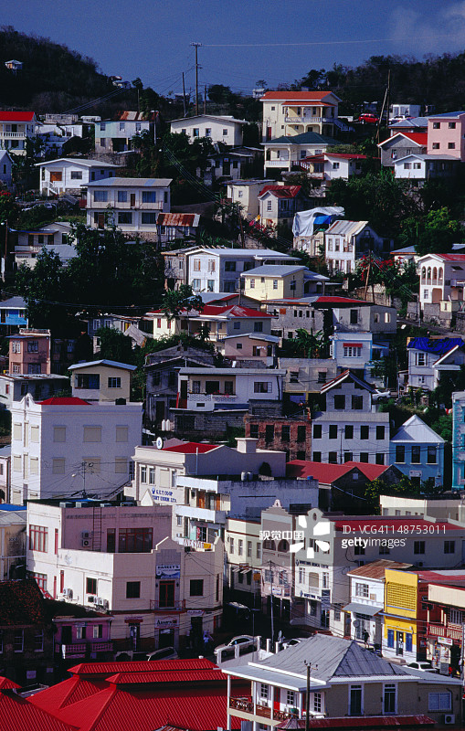 从乔治堡看圣乔治图片素材