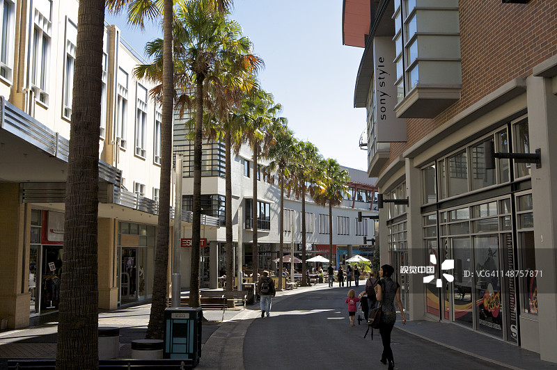 摩尔公园的娱乐区图片素材