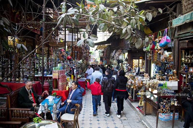汗哈利利市集图片素材
