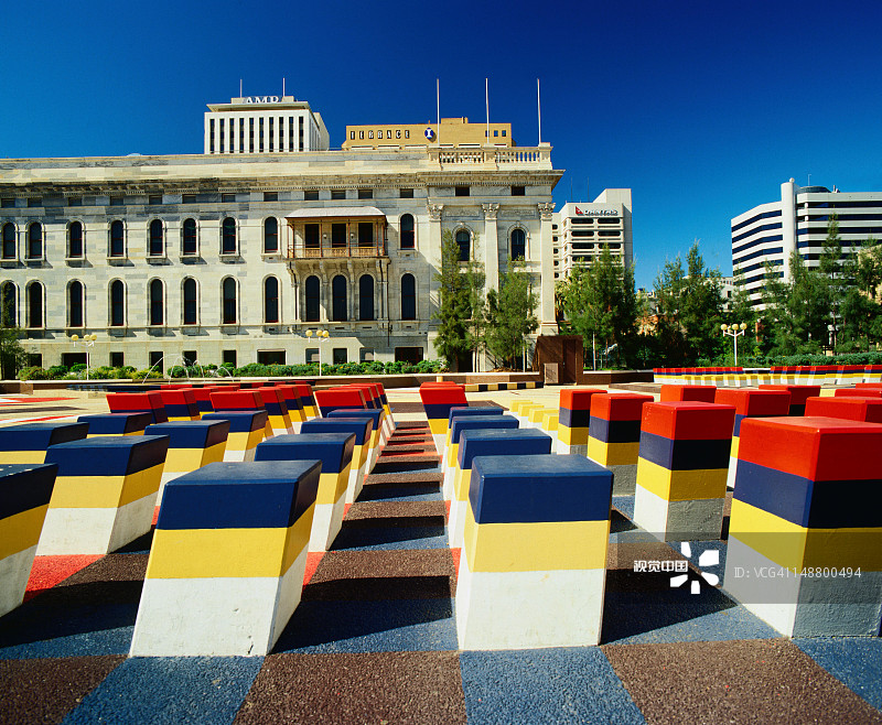 哈杰克雕塑花园和旧议会大厦图片素材