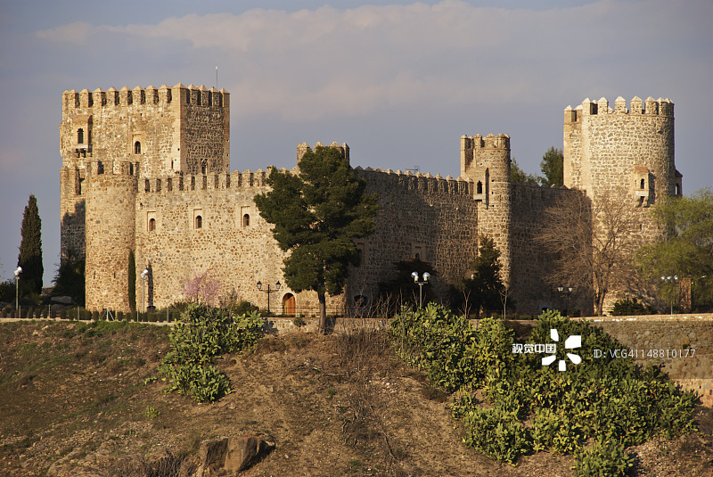 圣塞尔万多城堡：现为青年旅社图片素材