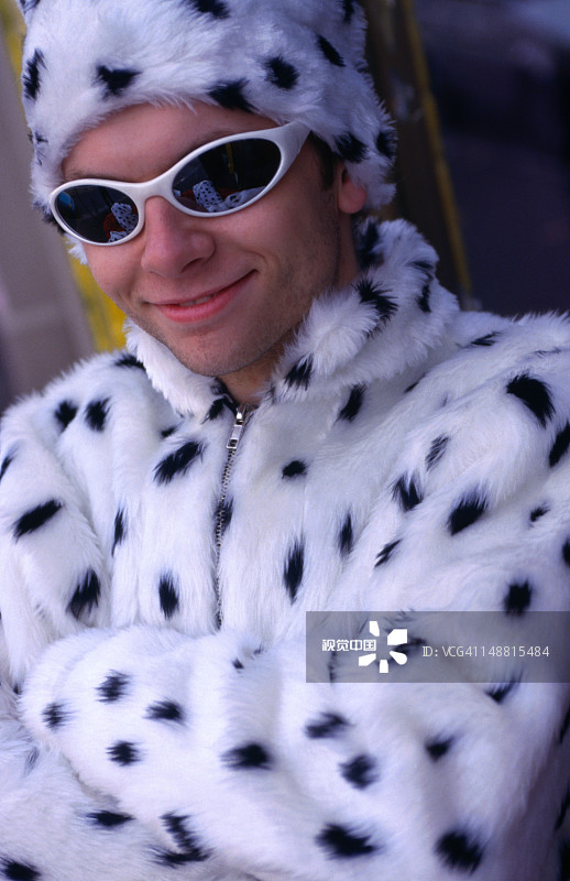 在科林伍德维多利亚大街上的仿毛皮图片素材