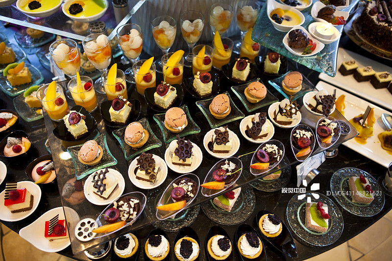 泛太平洋酒店自助午餐甜点图片素材