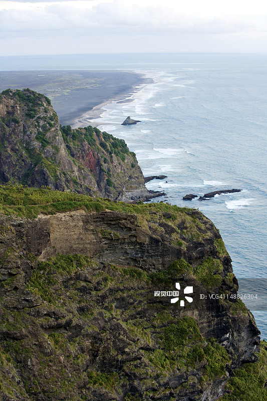 从阿胡阿胡步道眺望西海岸图片素材