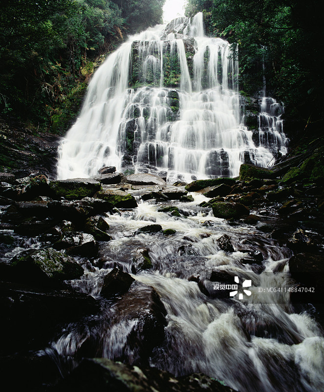 尼尔森瀑布图片素材