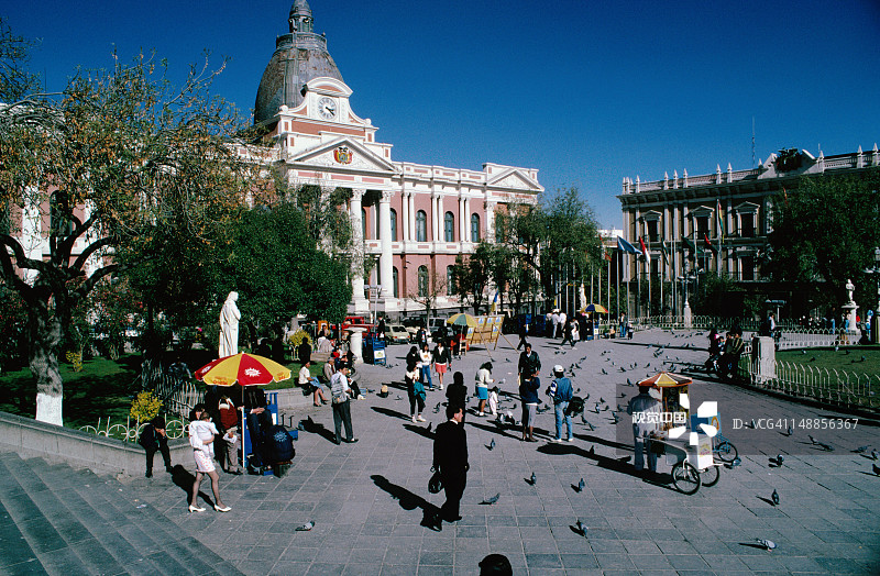 穆里略广场和政府办公楼图片素材