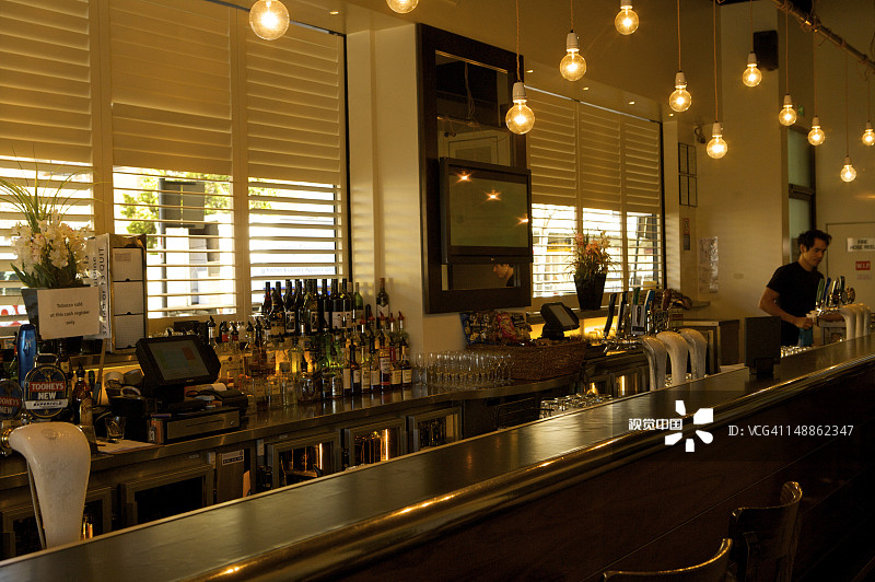 金塞拉斯，达令赫斯特区的伯克街图片素材