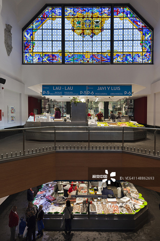 里贝拉市场内部图片素材