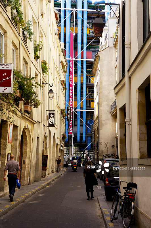 蓬皮杜中心外观图片素材