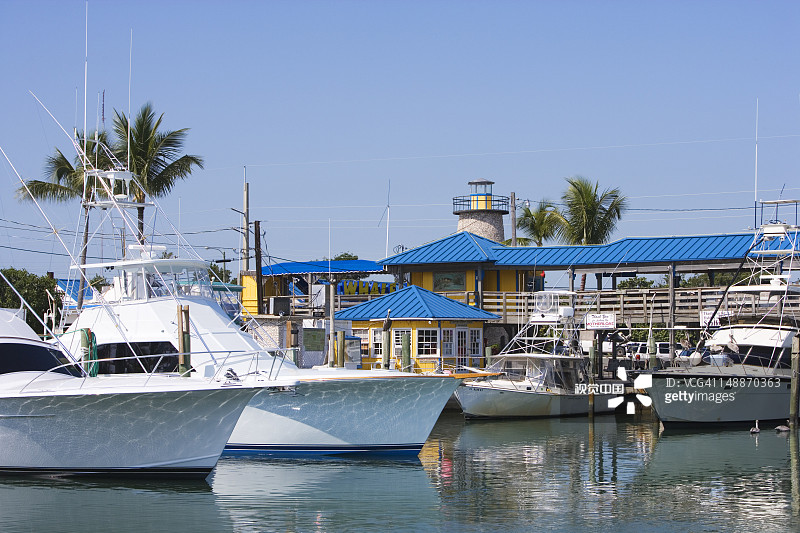 伊斯拉莫拉达码头的船只图片素材