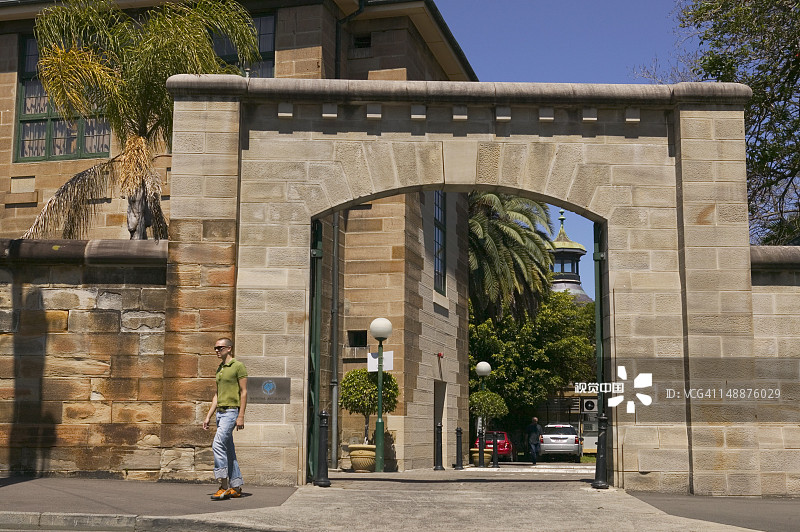 达令赫斯特国家艺术学校入口图片素材