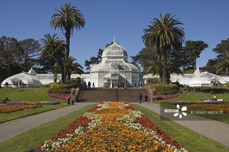 旧金山温室花园图片素材