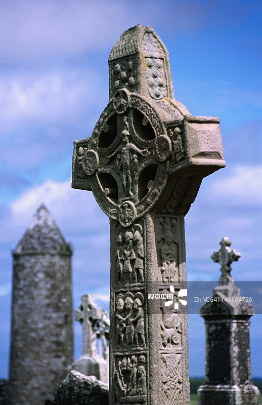 经文的十字架图片素材