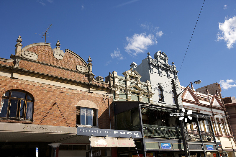 巴尔曼的达令街外墙图片素材