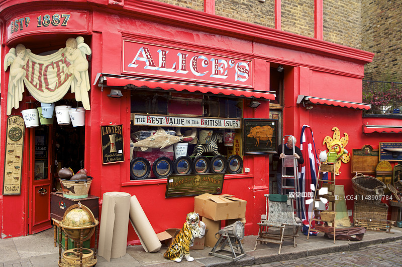 波多贝罗路市场图片素材