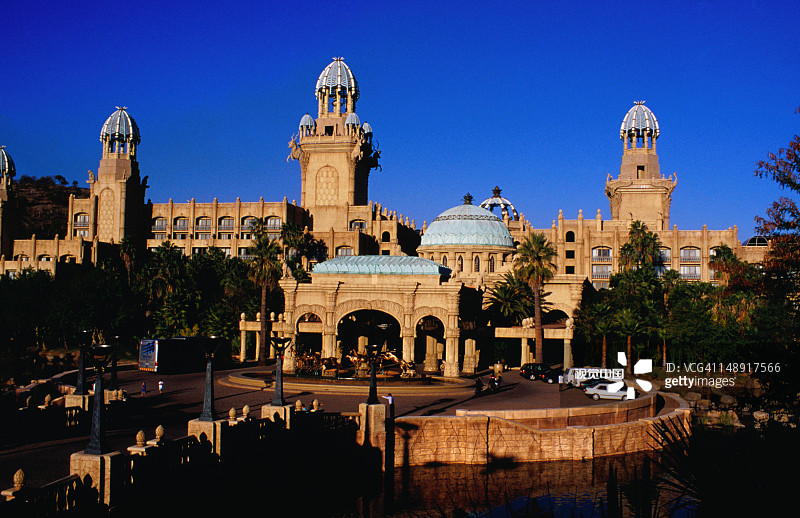 失落之城酒店的奢华宫殿图片素材