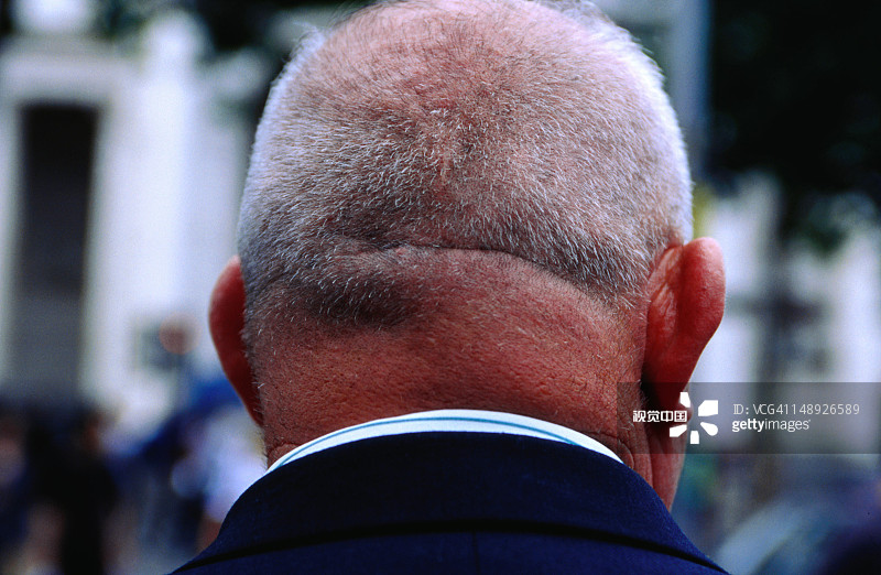 男人的后脑勺图片素材