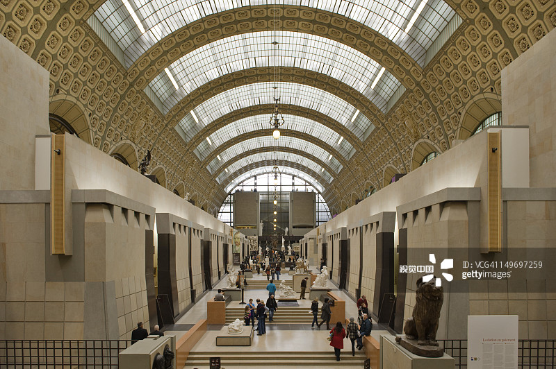 奥赛博物馆内景图片素材
