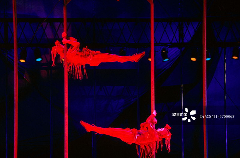 太阳马戏团Mystere，金银岛酒店图片素材