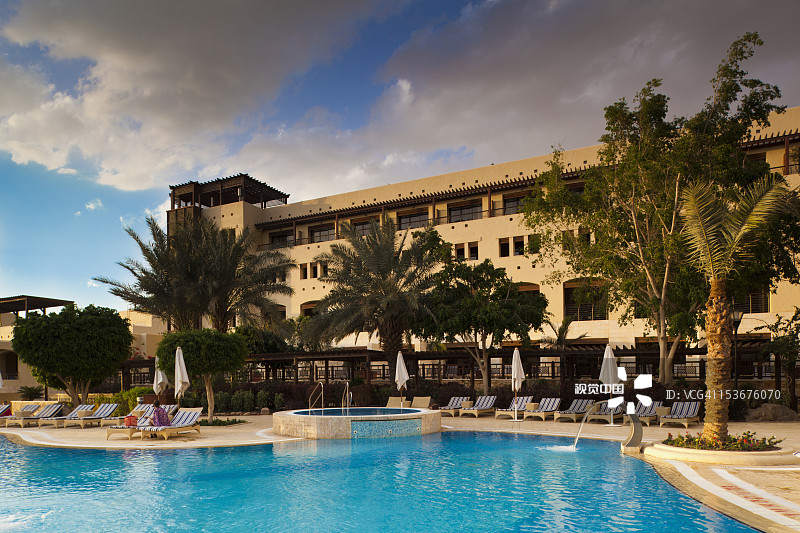 约旦死海Suweimah万豪酒店图片素材