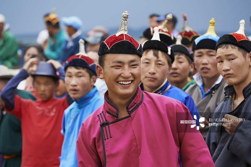 蒙古国乌夫尔杭爱省那达慕节图片素材