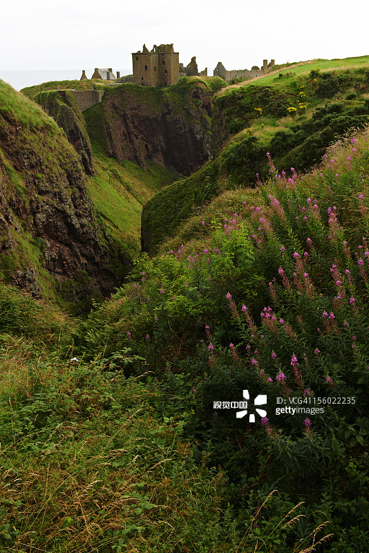 苏格兰城堡图片素材