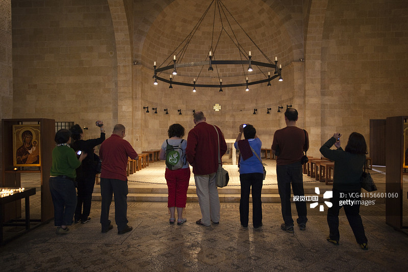 以色列加利利地区塔布加图片素材